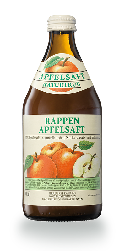 Apfelsaft, naturtrüb