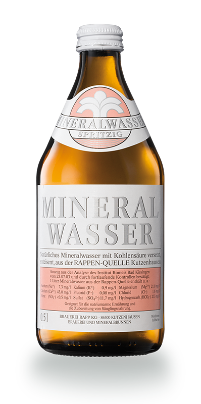 Mineralwasser spritzig