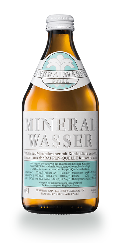 Mineralwasser still