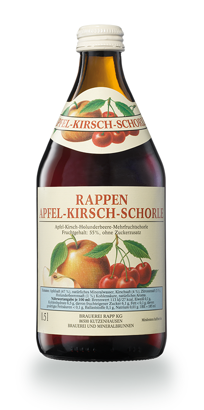 Apfel-Kirsch-Schorle