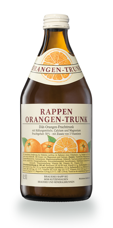 Orangen-Trunk